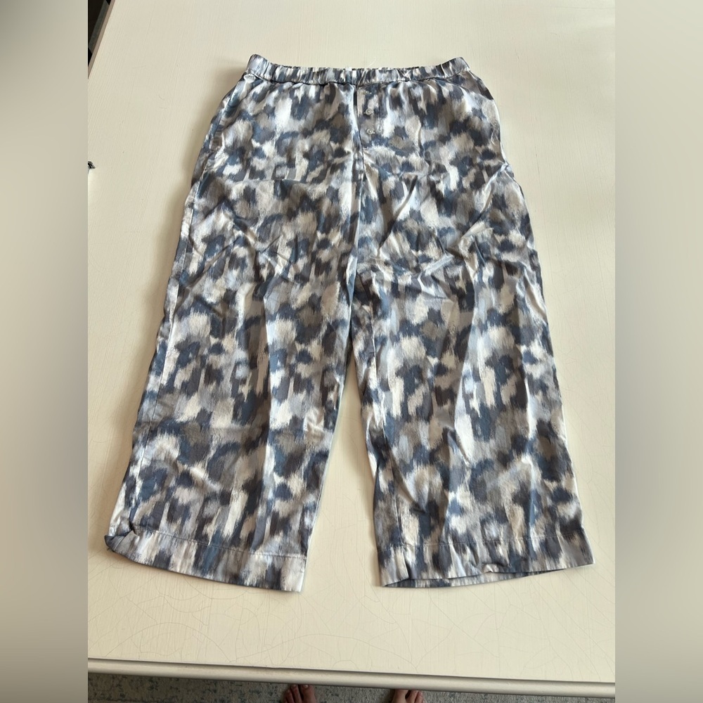Haven Well Within Organic Cotton Brushstroke Pajama Lounge Pants - Picture 3 of 11